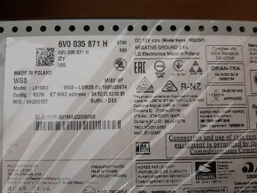 Rádio SWING+ pro Škoda Fabia III. - 6V0035871H - ZÁNOVNÍ - 5
