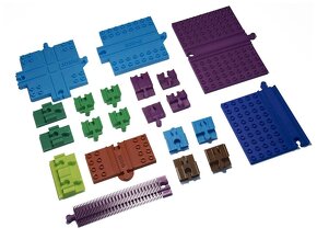 Vláčkodráha a Duplo vláček- doplňky, koleje, mosty a další - 5