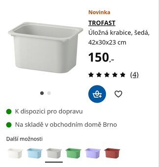 Ikea Trofast regál sestava - 5