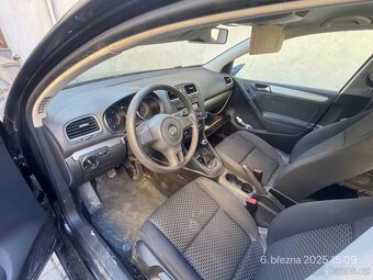 VW Golf 6 Hatchback 1.6TDI 66KW CAYB LHW LC9X r.v. 2010 - 5