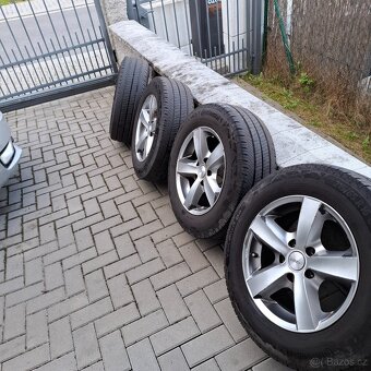 4 ALU kola DEZENT + pneu letní Continental - 5