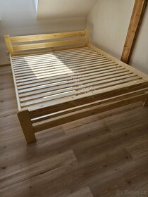 Prodám nové postele s roštem o velikosti 160x200cm - 5