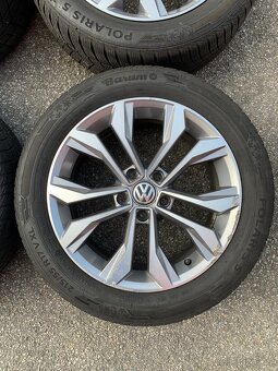 VW originální 17” ALU kola včetně zimní pneu - 5