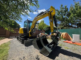 Bagr Wacker Neuson EZ36, 920mth, 2021, 3x lopata - 5