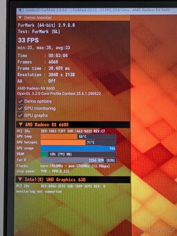 MSI RX 6600 MECH 2X 8GB - TOP stav - 5