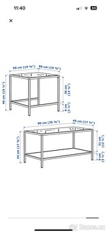 Konferenční stolky Ikea/ sada 2 ks - 5