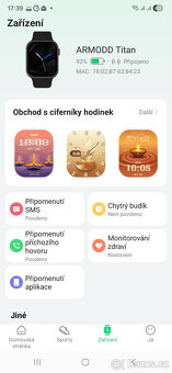 Samsung Galaxy S6 zlatý + chytré hodinky Armodd Titan GPS - 5