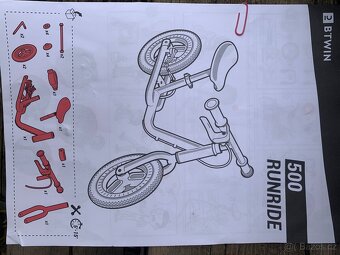 Dětské odrážedlo BTWIN Runride 500 Decathlon - 5