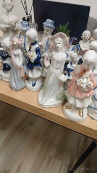 Prodam 35 ks porcelánových Sošek - 5
