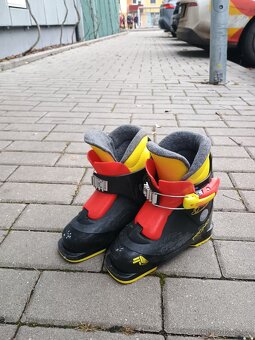 Dětské lyže 80, lyžáky, přilba - 5