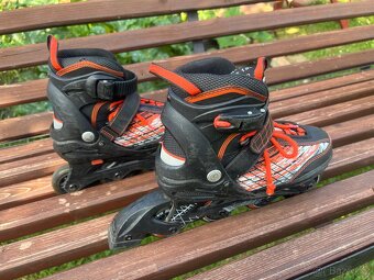 Kolečkové brusle nastavitelné vel. 32-36 - 5