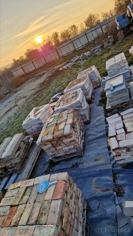 Cihly otlučené, očištěné, staré 5000ks - 5