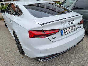AUDI A5 S5 RS5 B9 spoiler kridlo lipko na kufor - 5
