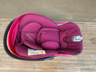Autosedacka vajicko Cloud Z i-Size Plus Passion Pink - 5