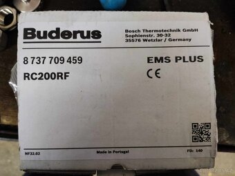 Buderus RC310, RC200, RC200RF - 5