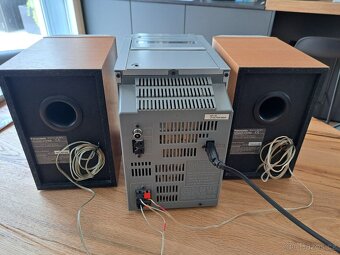 Zachovalý stereo mikrosystém Panasonic SC-PM10, levně - 5
