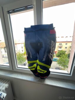 4SR RR EVO PEARL BLUE AR pánská dvoudílná moto kombinéza - 5