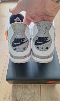 Jordan 4 White Cement - 5