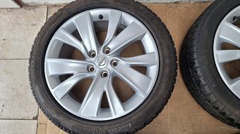 Alu kola Opel 18" 5x115 zimní pneu 235/45 R18 6-7mm - 5