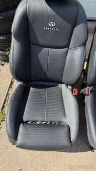 Prodám kompletní plně elektrické sedačky infiniti Q50 - 5