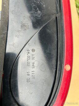 Prodám originální zadní světla VW Golf 4 1998-2002 - 5