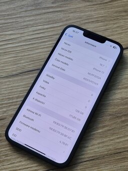 iPhone 13 128gb kapacita baterie 100% - 5