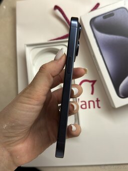 Iphone 15 pro 128 gb blue titan - 5