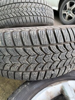 Prodám Alu kola r17 na zimních pneu - 5