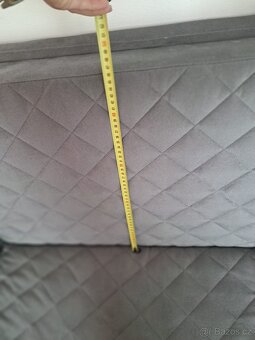 Rozkládací pohovka antracit - 5