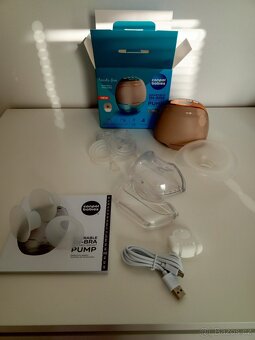 Přenosná bezdrátová odsávačka mateřského mléka Canpool babie - 5