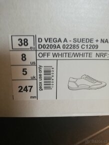 Dámské bílé nové tenisky GEOX 38 - 5