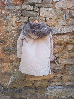 Parka s velkou kapucí Zara M - 5