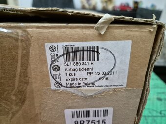 kolenní airbag Škoda Yeti 5L1880841B - 5