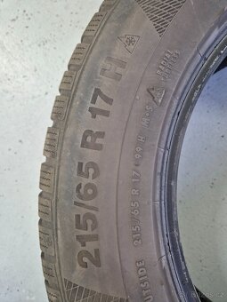 2x zimní pneu Continental 215/65/17 - 5