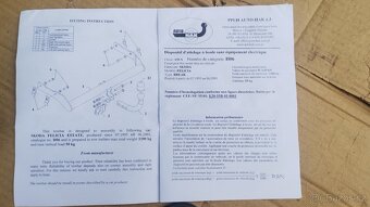 Tažné zařizení + elektrika Škoda Felicia Combi zánovní - 5