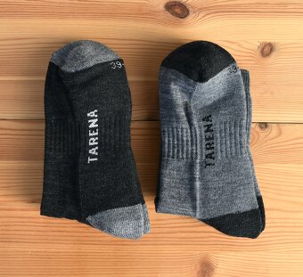 Trekking ponožky s 53% podílem merino vlny (nové, zabalené) - 5