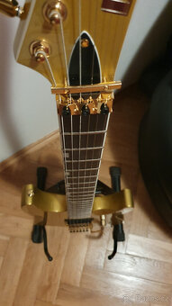 Zánovní kytara ESP LTD M-1 '87 Metallic Gold - 5