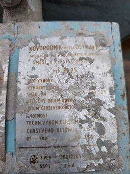 Stavebni míchačka 380 V - 5