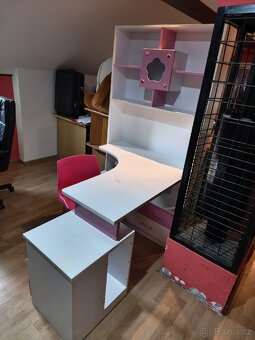 Dětský psací stůl rohový - 5