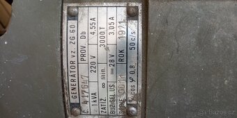 Vojenský generátor 220V 1kVA - 5