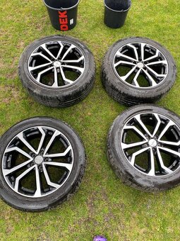 DEZENT TA dark - 7,5x18" 5x108 + pneu 235/50 R18 - 5