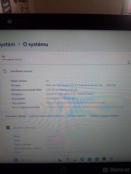 Prodám notebook HP ProBook 455 G2 - 5
