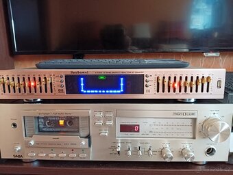 HiFi ekvalizér. 2× 10 pásem s analyzérem. - 5