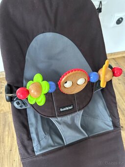 Babybjörn lehátko Balance Soft Cotton Mix Black/Dark Grey s - 5