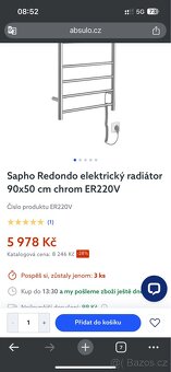 Sapho Redondo elektrický radiátor Sapho Redondo - 5