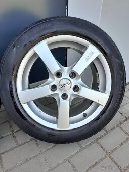4x alu 5x112 r 16+letní pneumatiky - 5