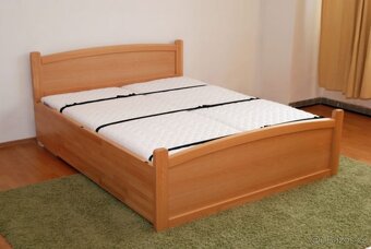 Pravan asivní sklopná manželská postel - 5