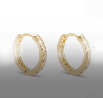 Naušnice pozlacene - 5