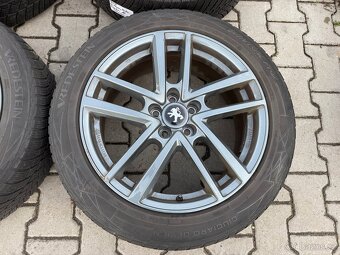 4x al kola 5x108 18 + pneu zimní 215/55 R18 - 5