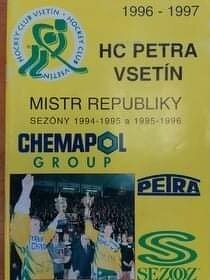 POPTÁVÁM - APS ROČENKY + ROČENKY VSETÍNA + STARÉ KARTY APS R - 5